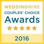 WeddingWire Couples' Choice Award Winner 2016